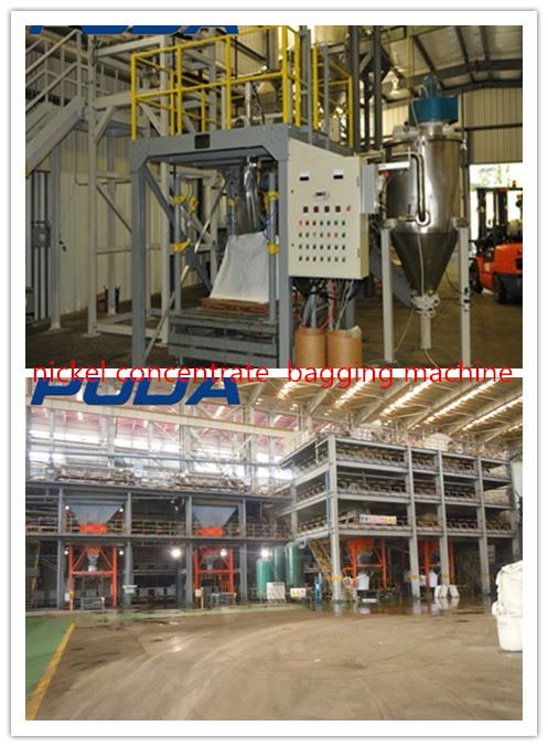 nickel concentrate  bagging machine